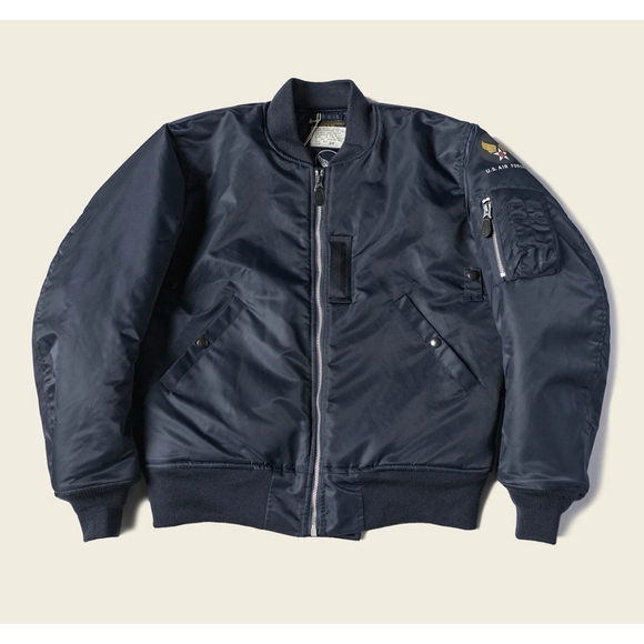 US Air Force Type B-15C MOD Flight Jacket Bronson Mfg. Co Sz XL 42 USA FAST SHIP